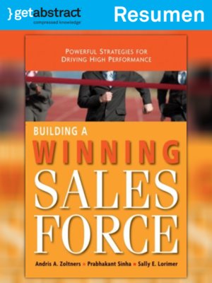 cover image of Cómo crear una fuerza de ventas ganadora (resumen)